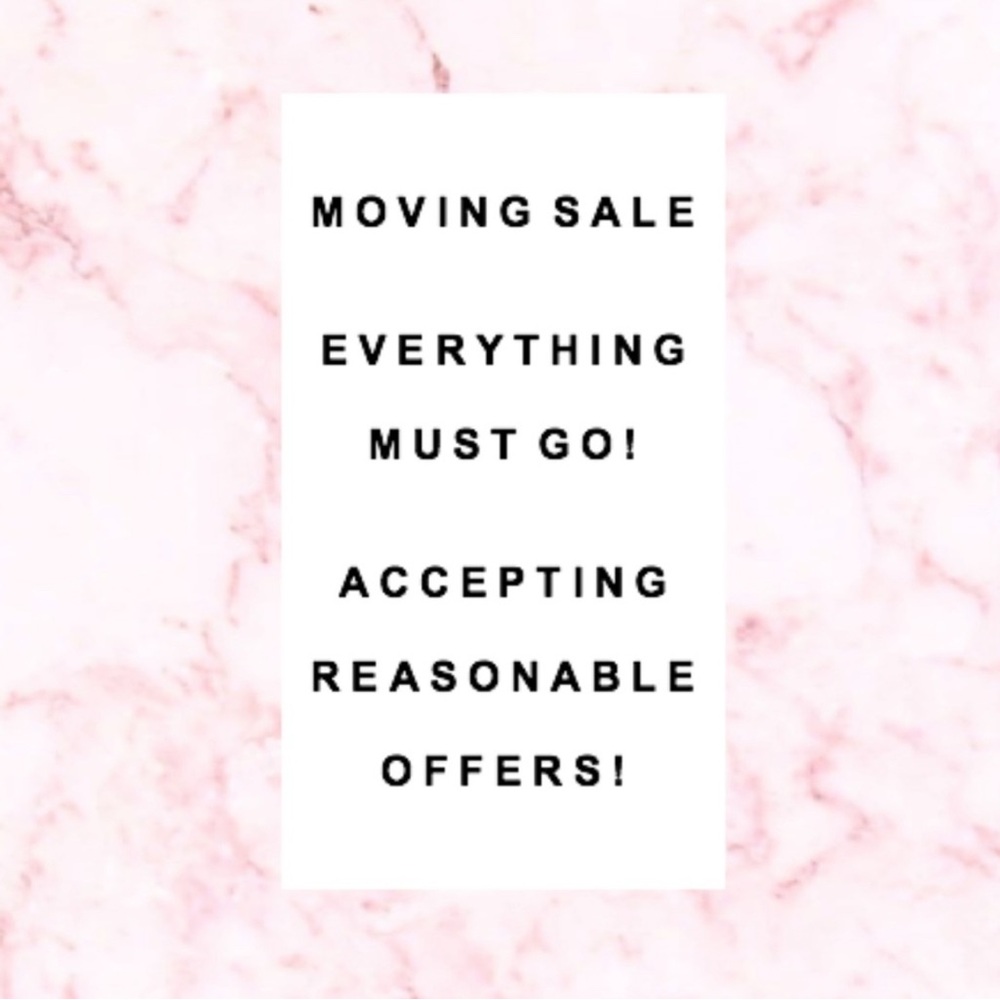Moving Sale!! Offers Welcome!